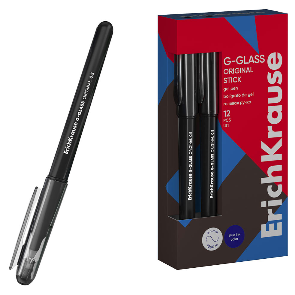 

Ручка гелевая ErichKrause G-Trio черная