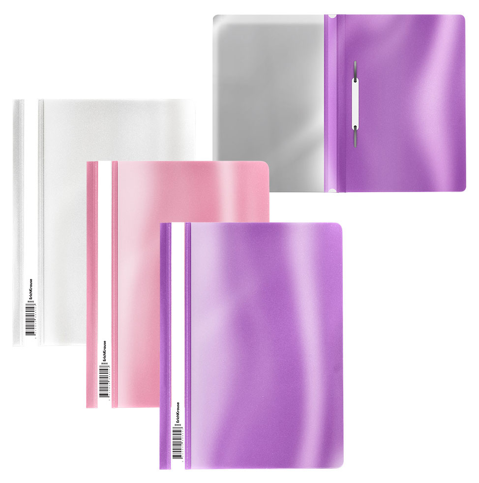 

Папка-скоросшиватель ErichKrause Glossy Candy А5+