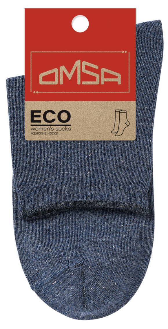 

Носки женские Omsa высокие синие, р. 39-41