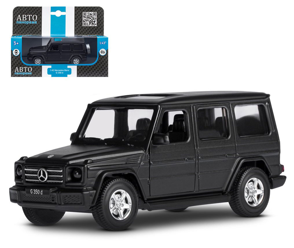 

Машинка металлическая Автопанорама Mercedes-Benz G350D, 1 шт в ассортименте
