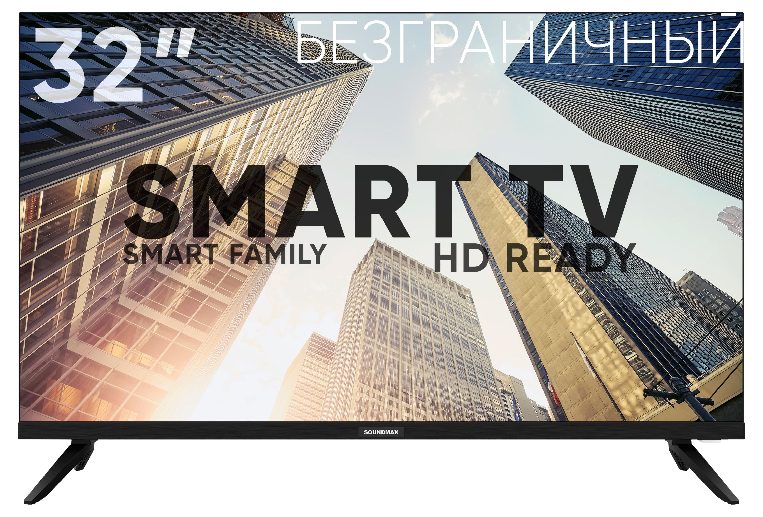 

Телевизор Soundmax SM-LED32M12S Smart черный