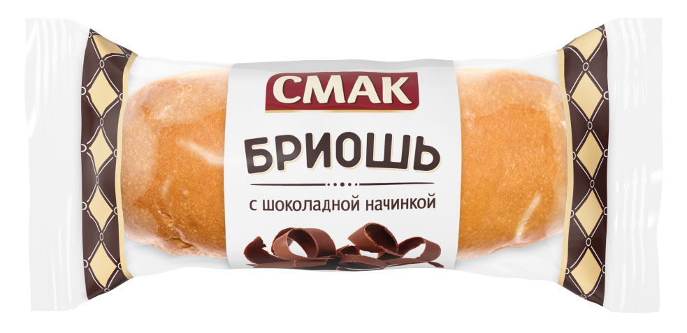 

Булочка Смак Французская булочки Бриошь с шоколадной начинкой, 40 г
