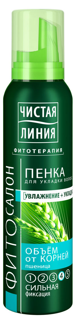 

Пенка для укладки волос Чистая линия объем от корней, 150 мл