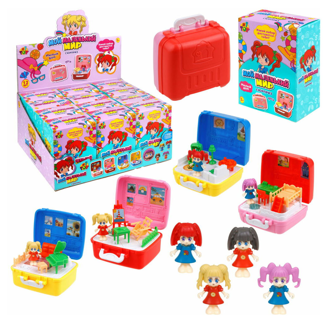 

Игровой набор 1TOY Мой маленький мир Милый дом