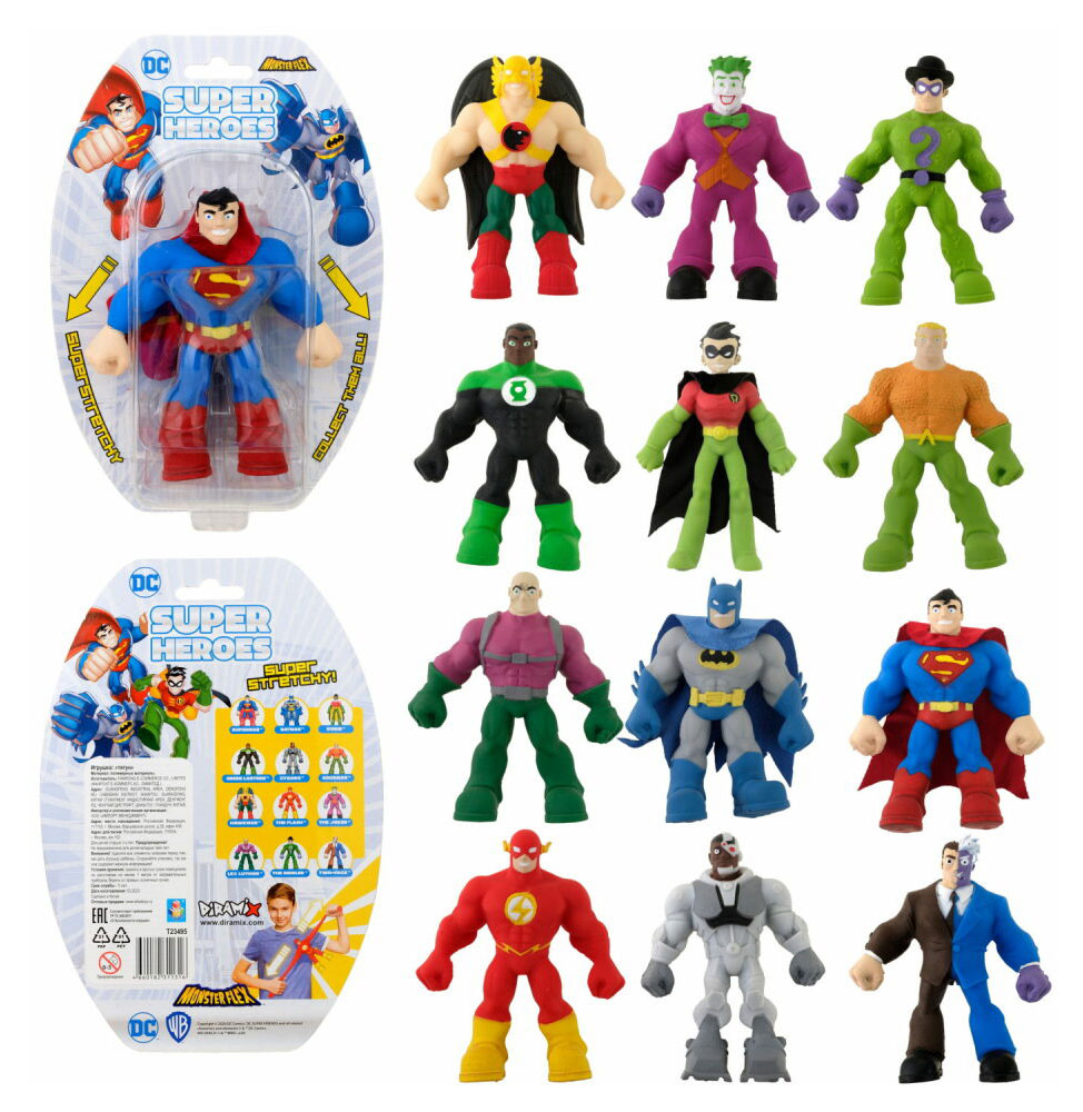 

Игрушка 1TOY Monster Flex Super Heroes тянущейся фигурка