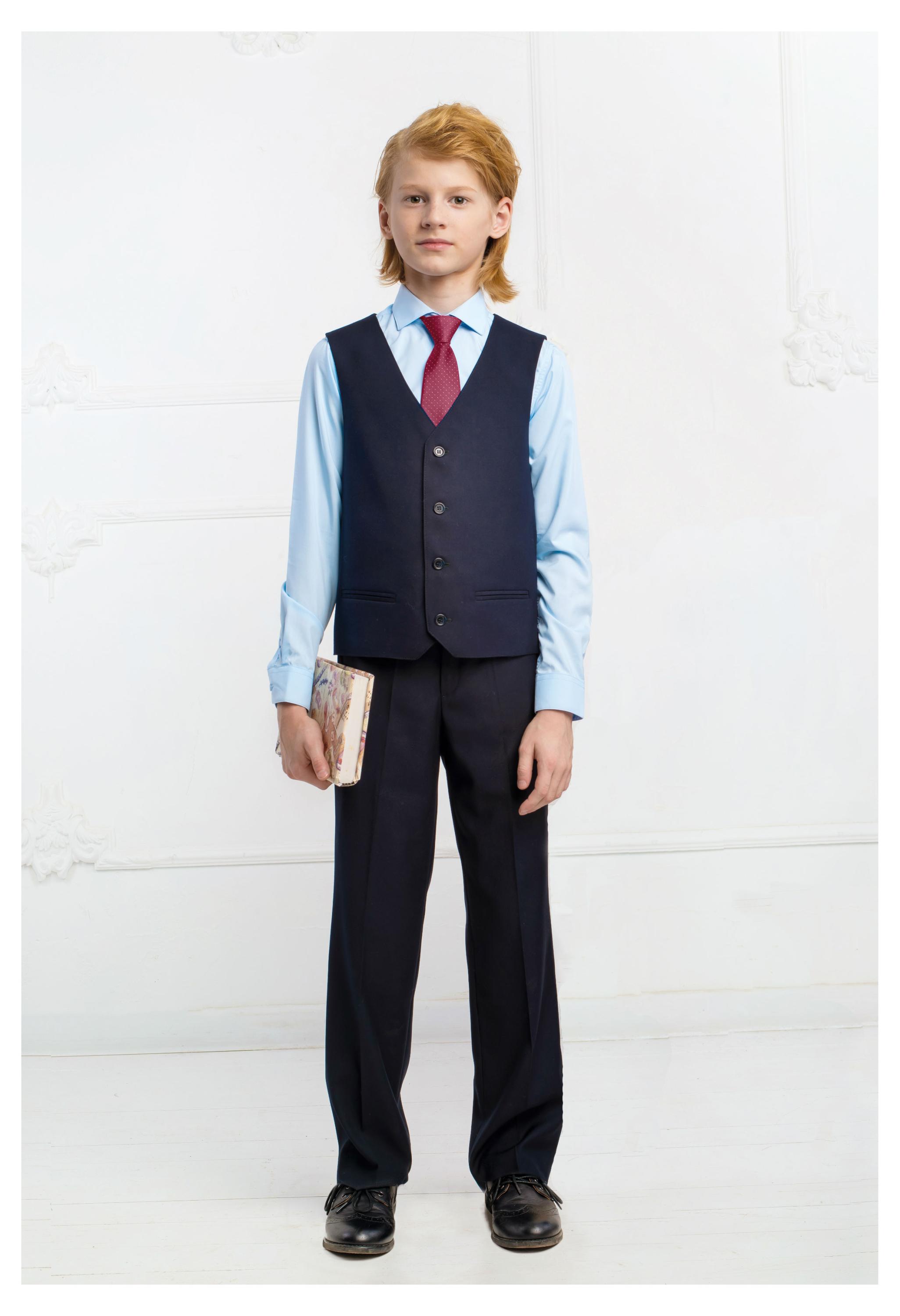 

Брюки для мальчика Новая школа синие