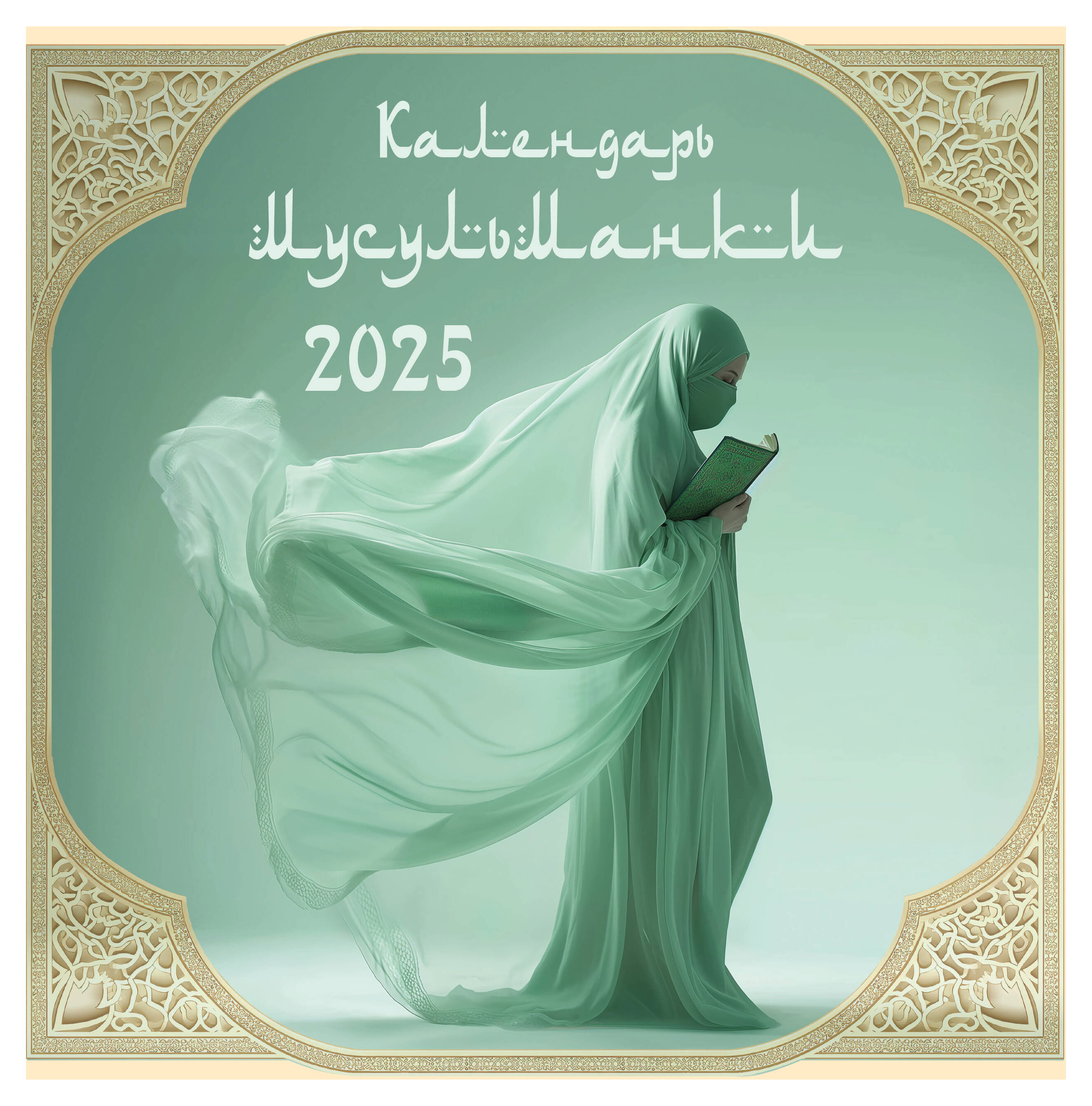 

Календарь настенный Эксмо Календарь мусульманки на 2025 год, 300х300 мм