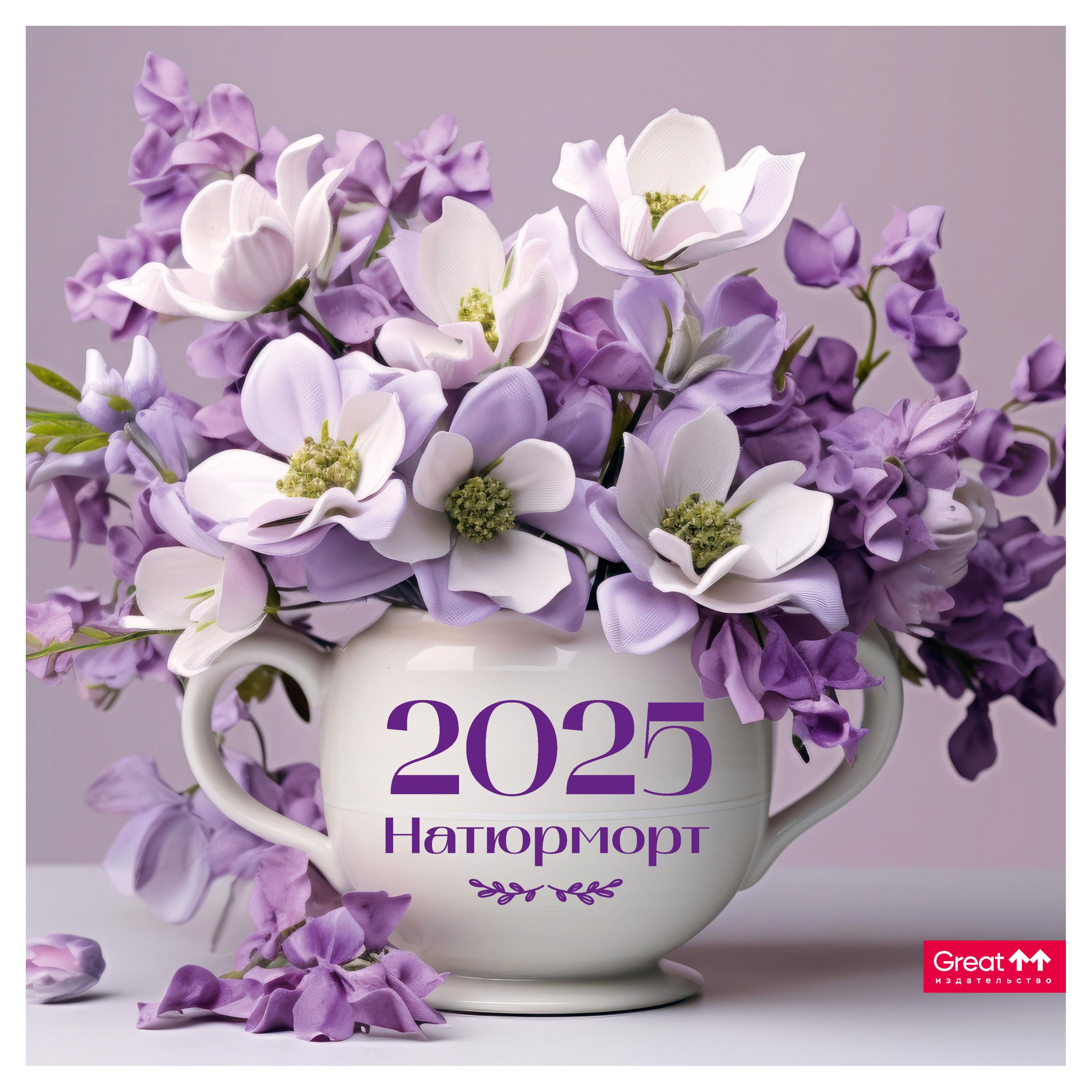 

Календарь Great Print на 2025 год на скрепке Натюрморт