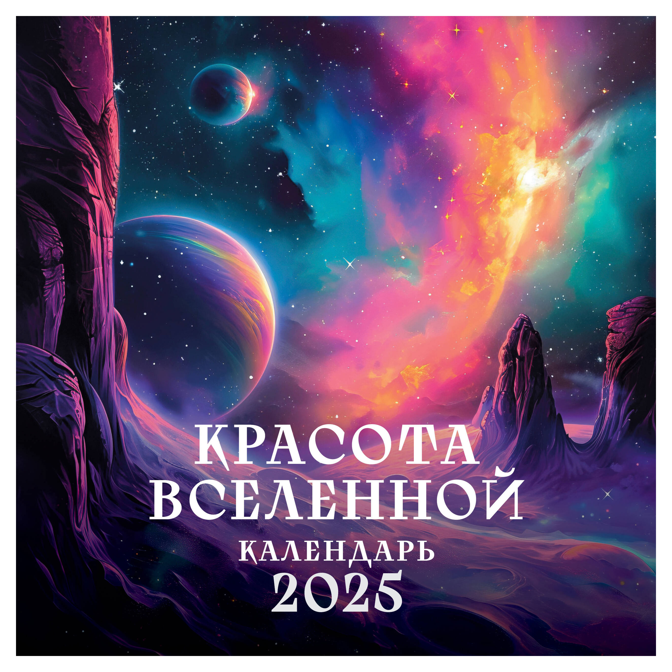 

Календарь настенный Эксмо Красота Вселенной на 2025 год, 300х300 мм