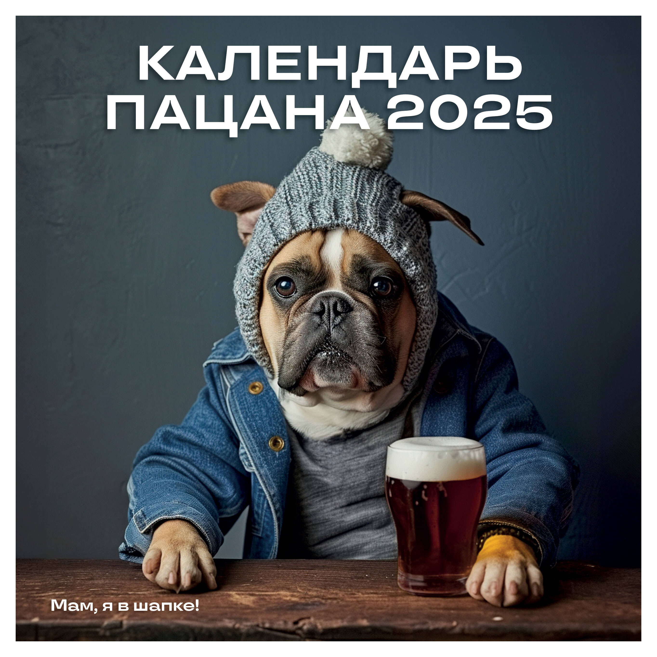 

Календарь настенный Эксмо Календарь Пацана на 2025 год, 300х300 мм