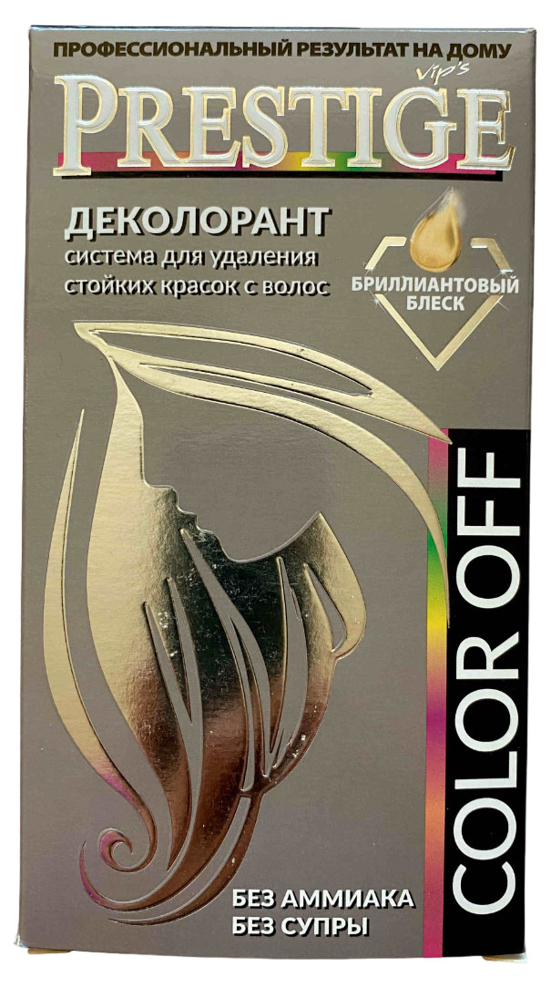 

Деколорант Prestige Color Off система для удаления стойких красок, 245 мл