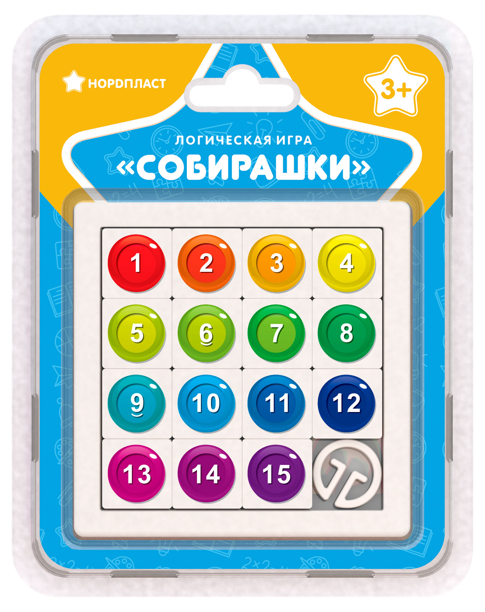 

Игра логическая НОРДПЛАСТ Собирашки