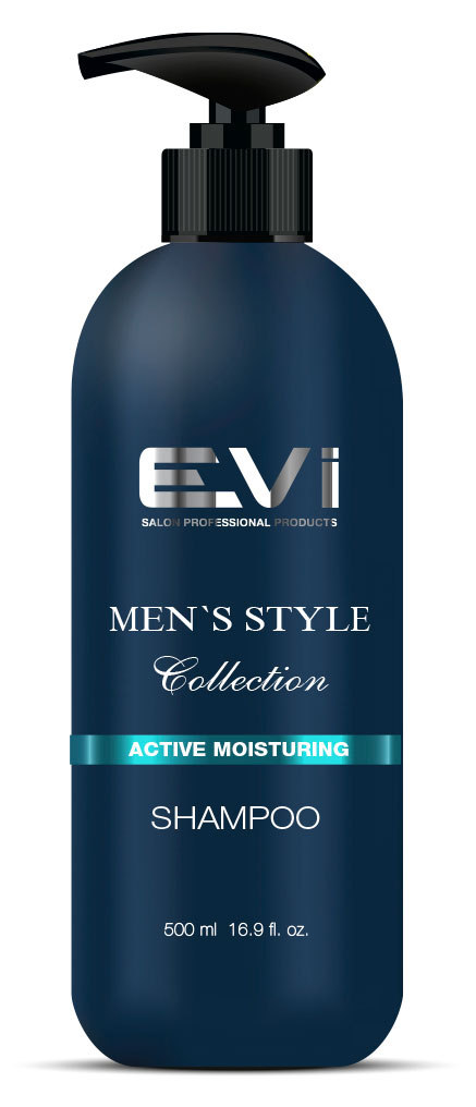 

Шампунь для волос мужской Evi Salon Professional Men's Style Collection Очищающий, 500 мл
