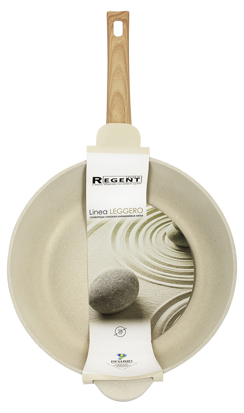 

Сковорода Regent Leggerо глубокая, d 28 см
