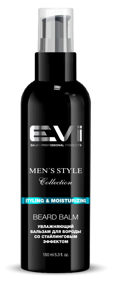 

Бальзам для бороды Evi Salon Professional Men's Style Collection увлажнение+стайлинг, 150 мл