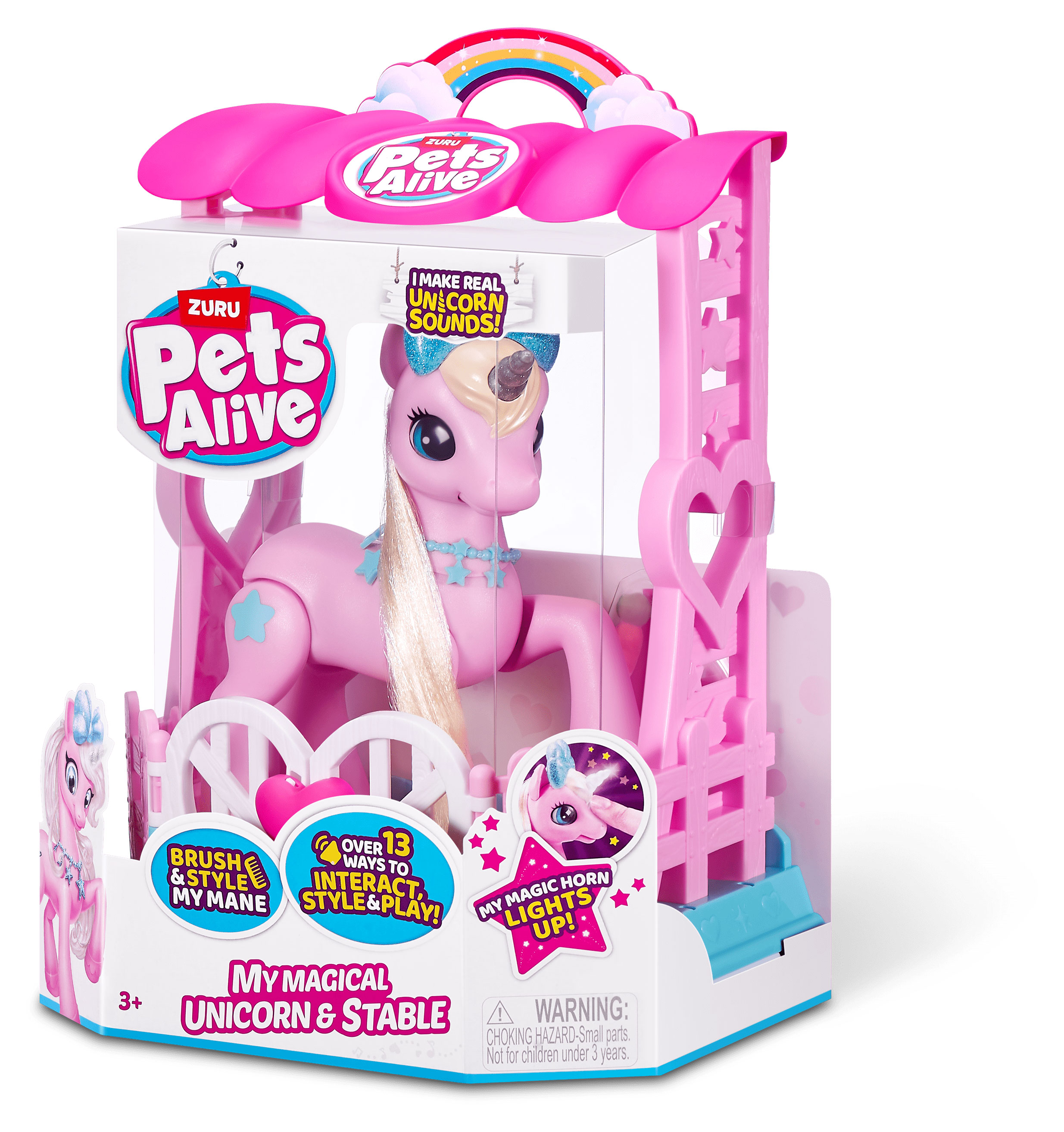

Игрушка ZURU Pets Alive Единорог, 1 шт
