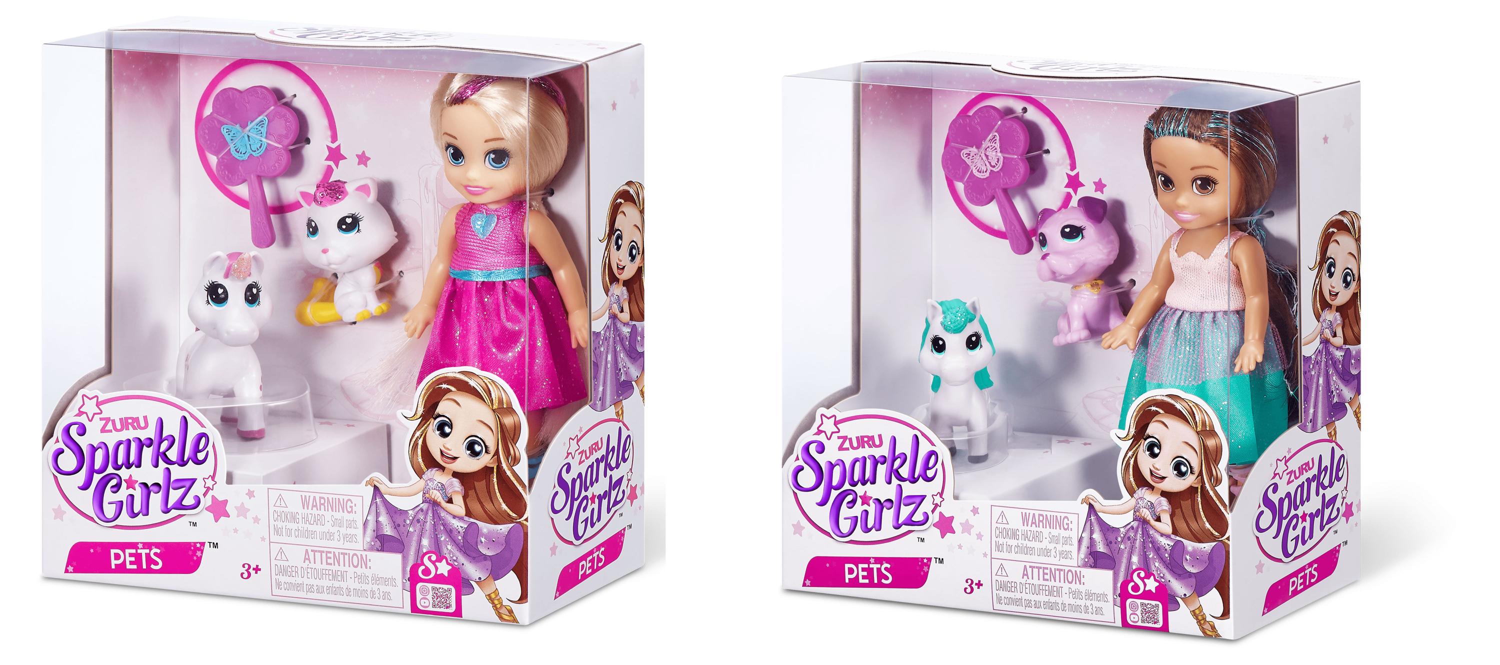 

Принцесса ZURU Sparkle Girlz с питомцами, 11,5 см