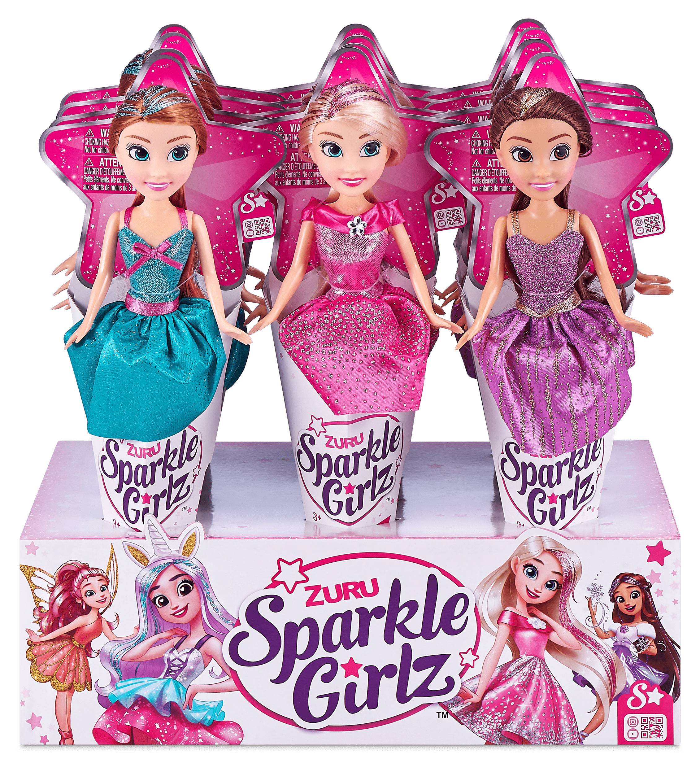 

Кукла принцесса Zuru Sparkle Girlz, 27 см, 1 шт в ассортименте
