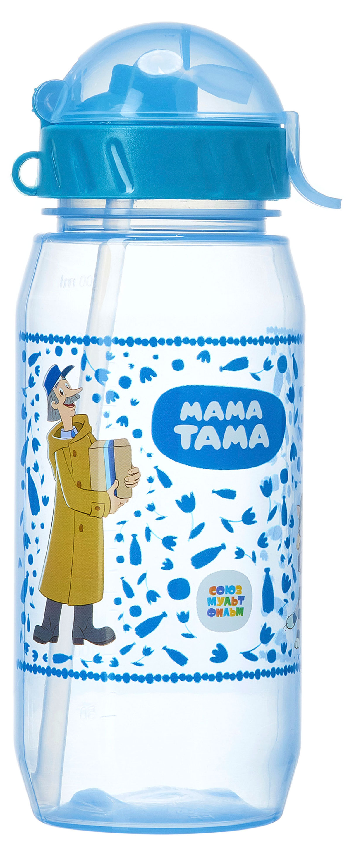 

Поильник Мама Тама с трубочкой 12+, 400 мл