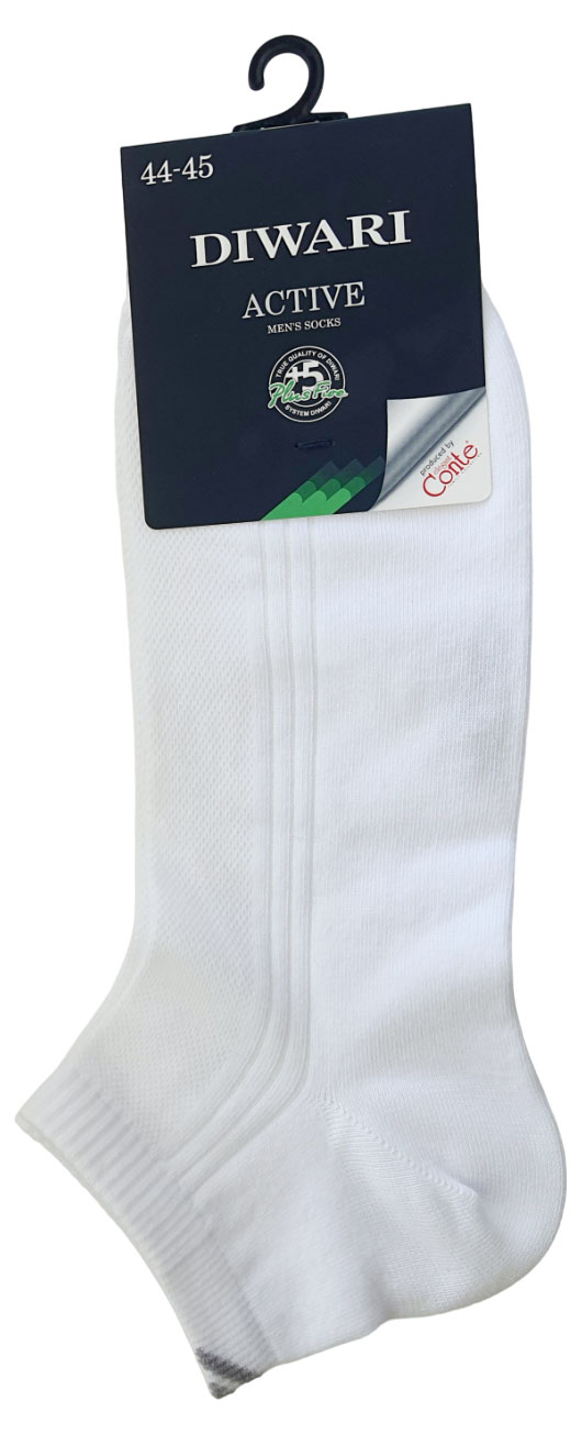 

Носки мужские DIWARI active короткие белые, р.29