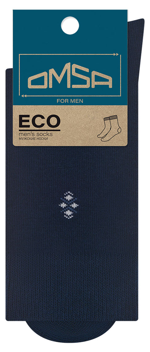 

Носки мужские OMSA for MEN ECO синие, р 42-44