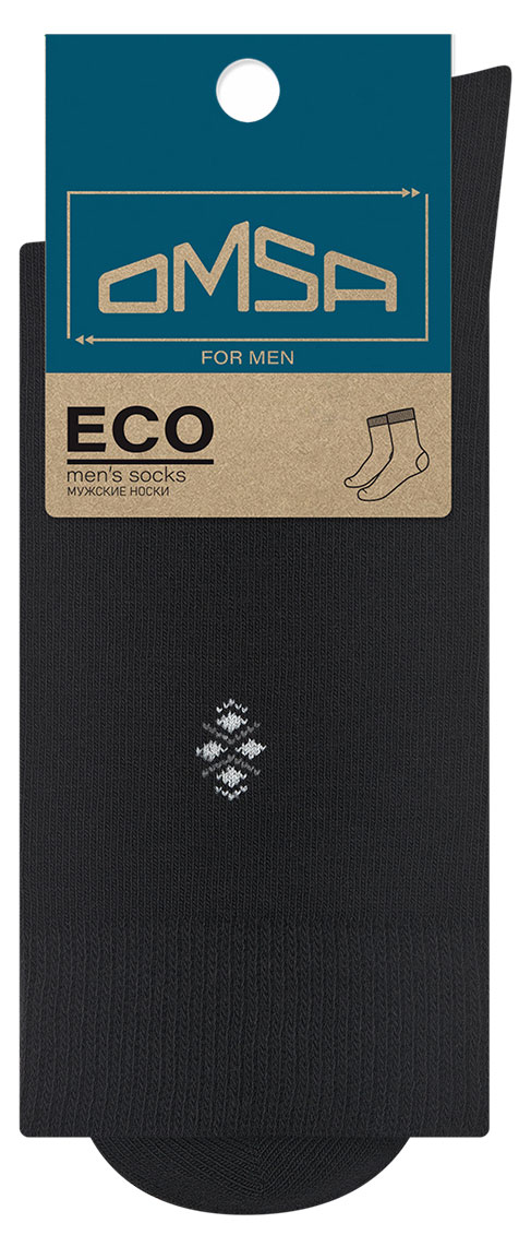 

Носки мужские OMSA for MEN ECO Nero, р 42-44