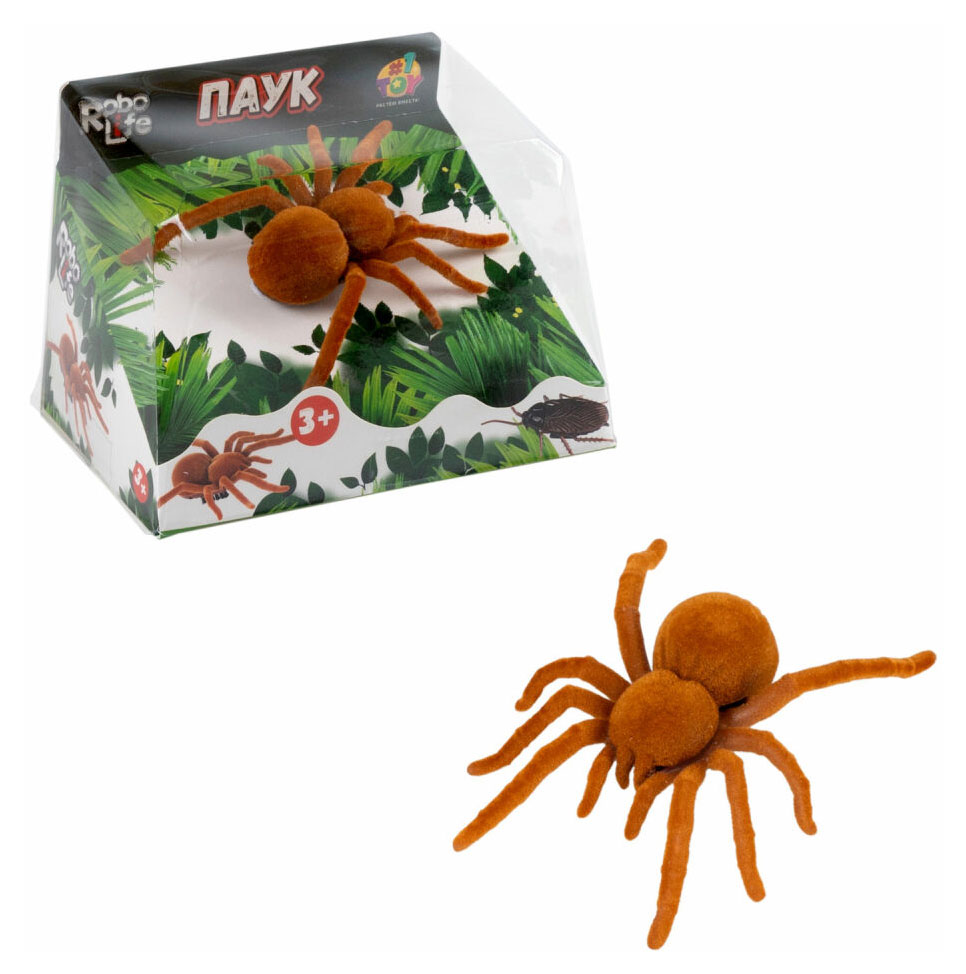 

Игрушка 1TOY Robolife Паук на батарейках, 1 шт