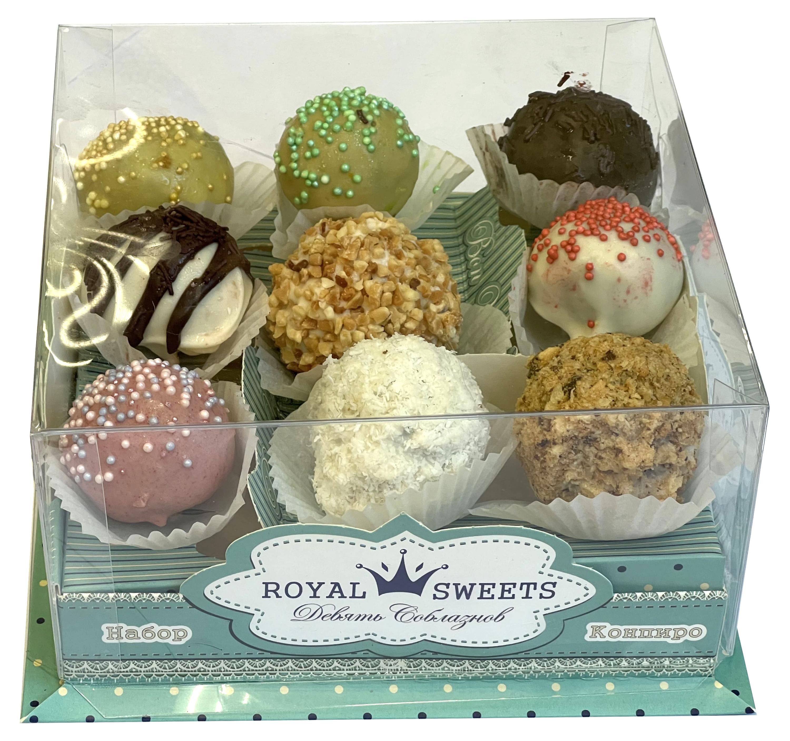 

Набор Пирожных Royal Baker Конпиро Royal Sweets ассорти, 350 г