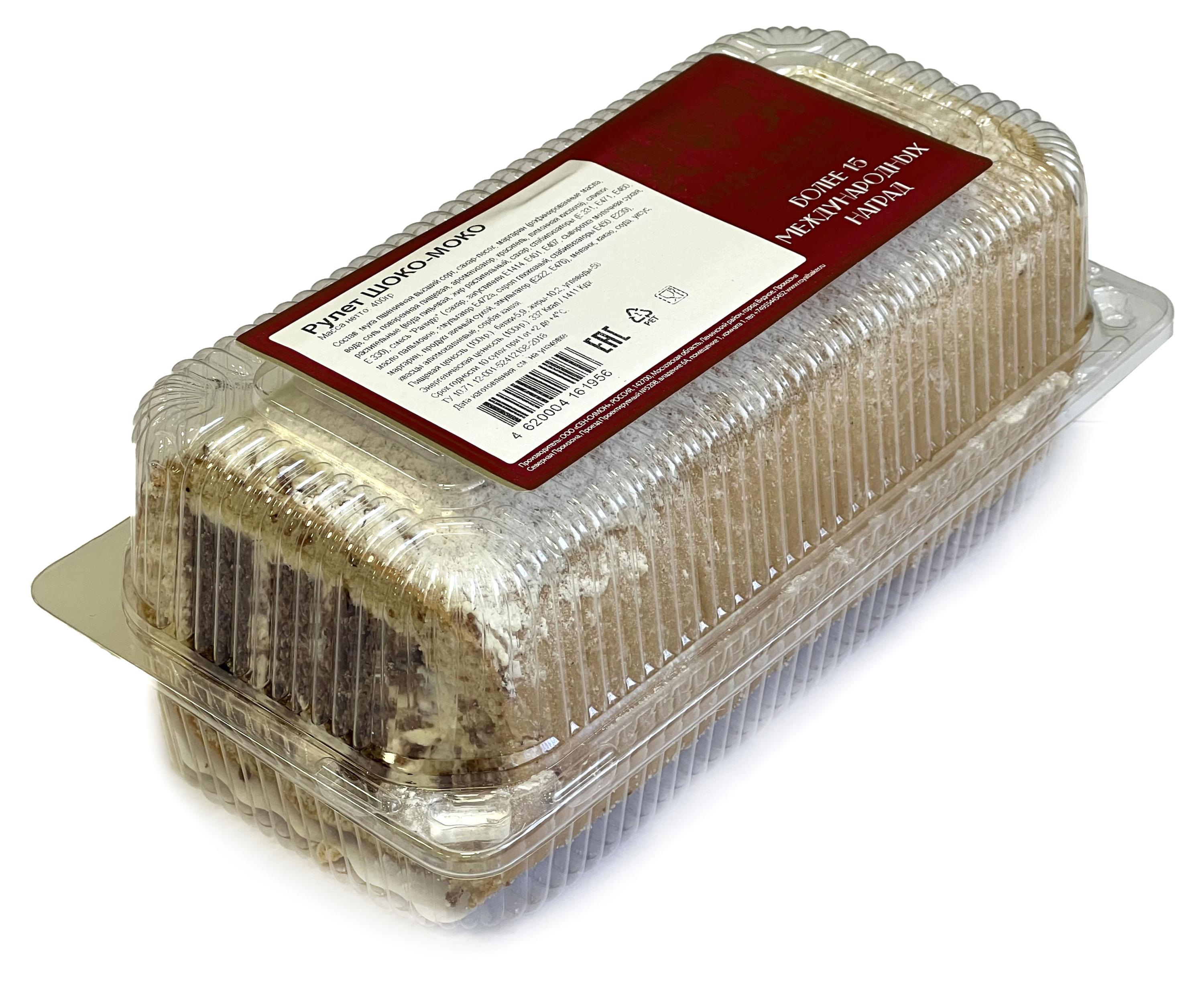 

Рулет Royal Baker Шоко-моко, 400 г
