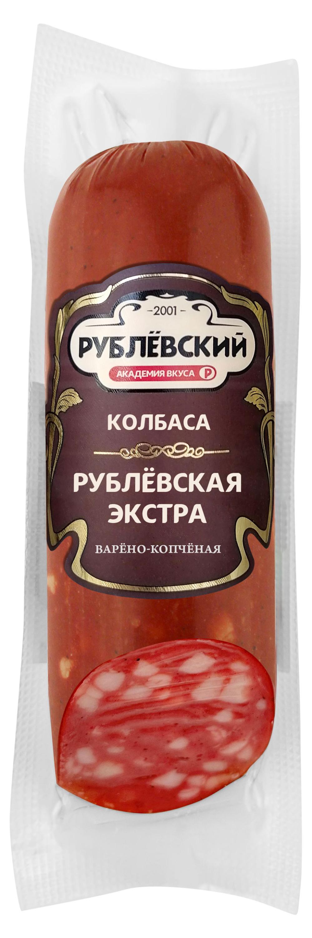 

Колбаса варено-копченая Рублёвский Рублевская экстра, 300 г