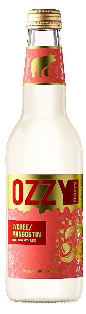 

Напиток газированный OZZYfrozzy Личи и мангостин, 0,33 л