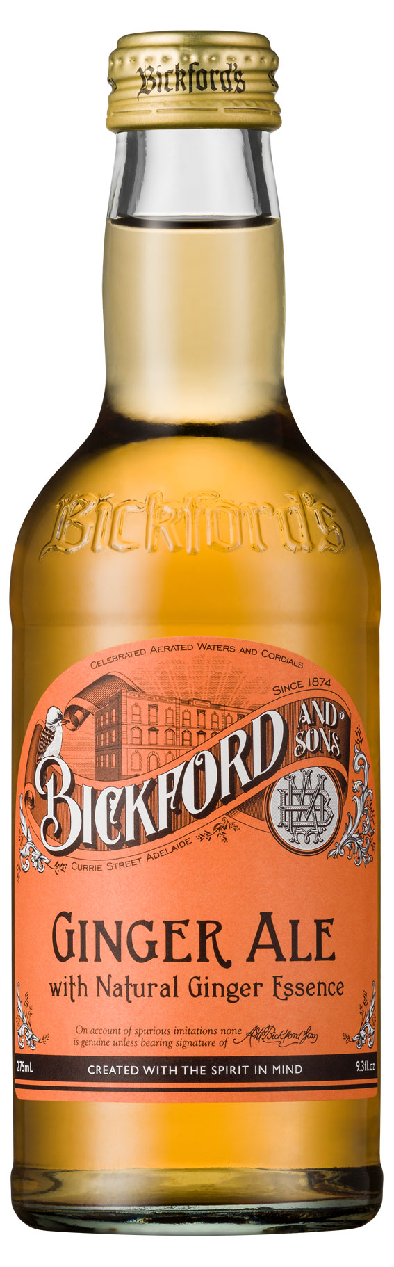 

Напиток газированный Bickford's Ginger Ale, 0,275 л