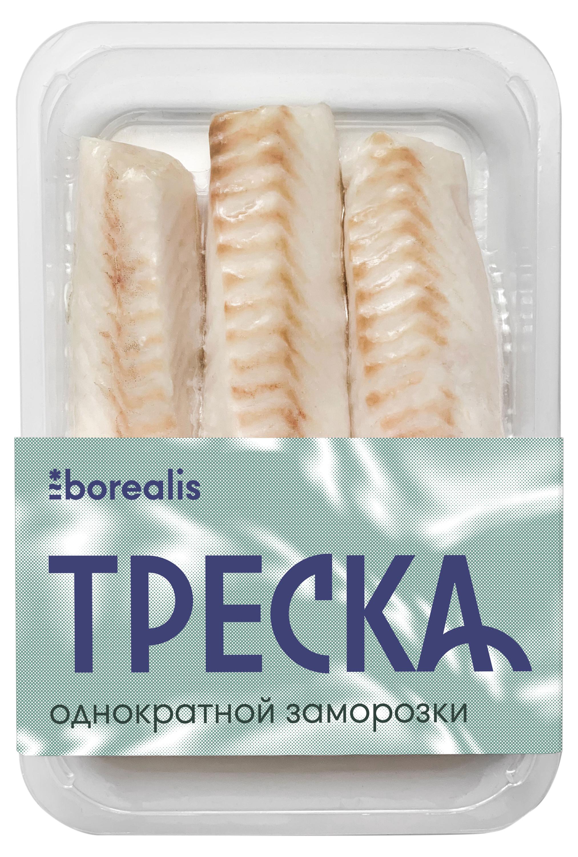 

Треска замороженная Borealis спинка, 400 г
