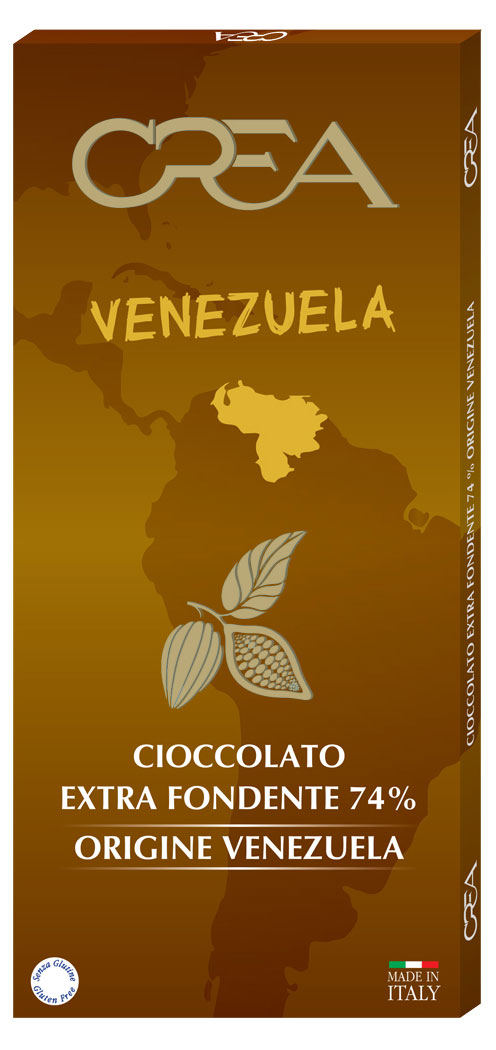 

Шоколад темный Crea Single origine Venezuela 74%, 100 г
