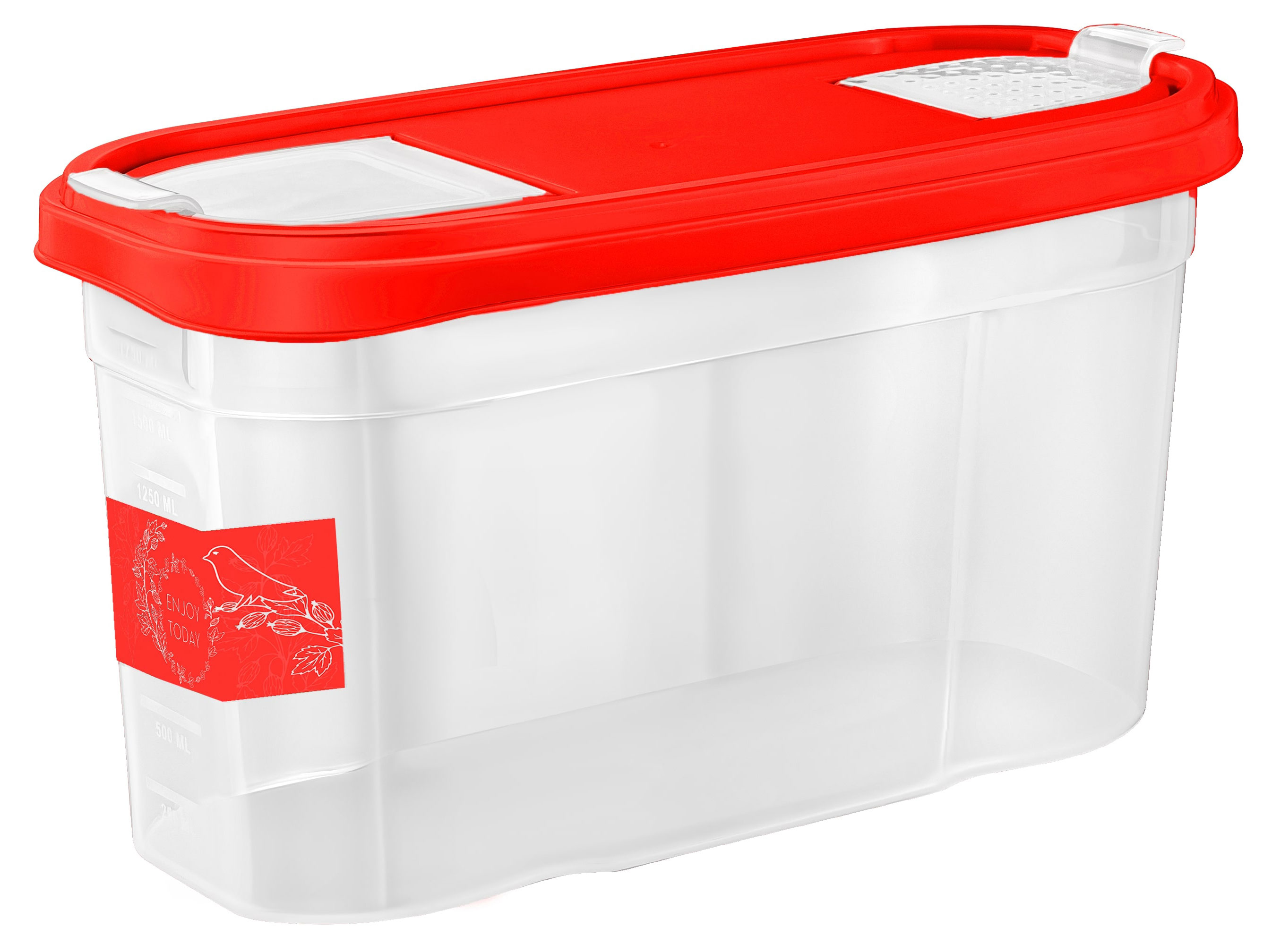 

Банка для сыпучих продуктов Plast Team Bergen, 2 л