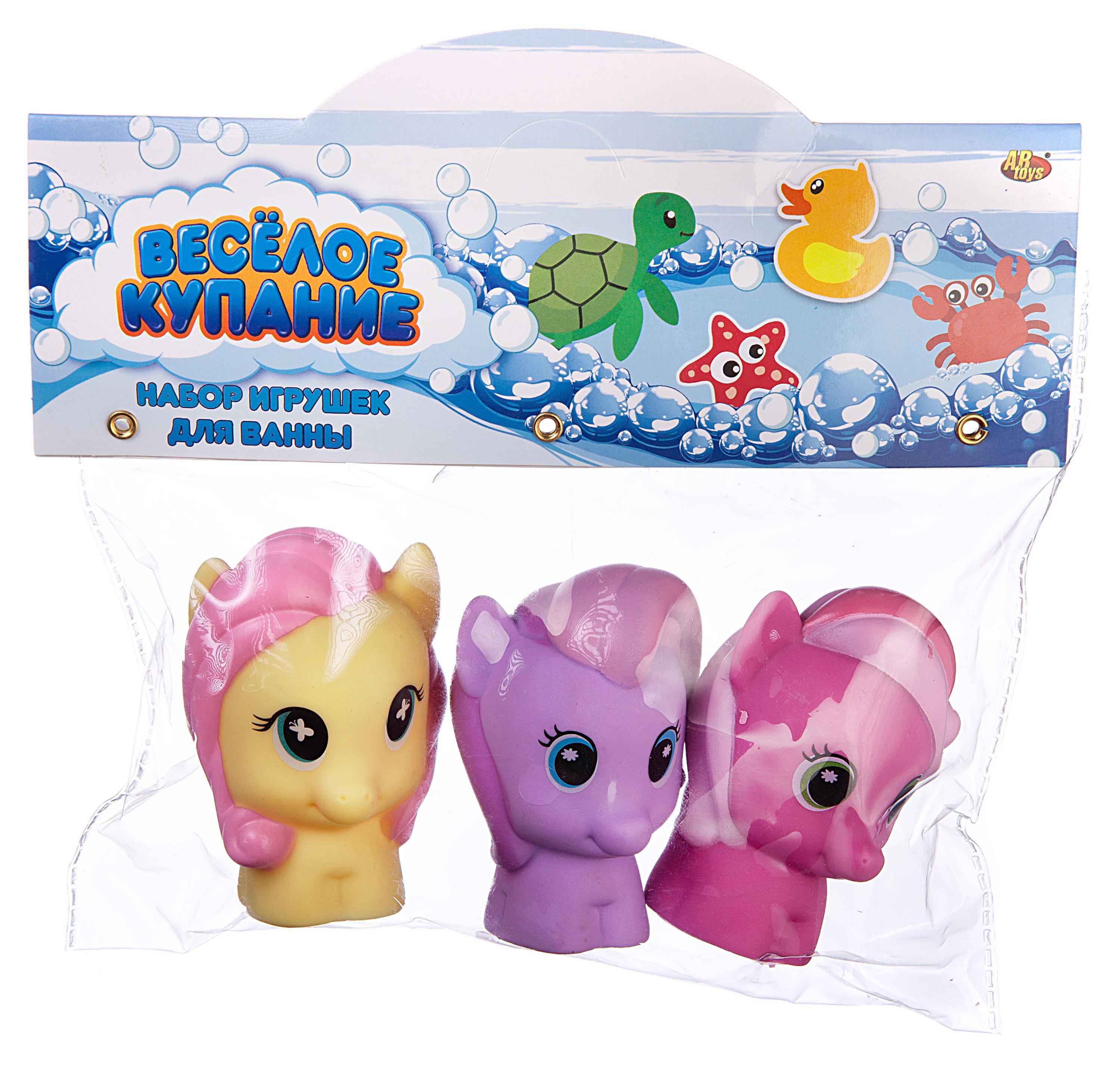 

Набор резиновых игрушек для ванны Abtoys, в ассортименте