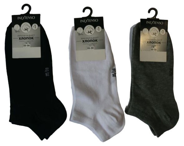 

Носки женские InExtenso укороченные, 1 пара цвет в ассортименте