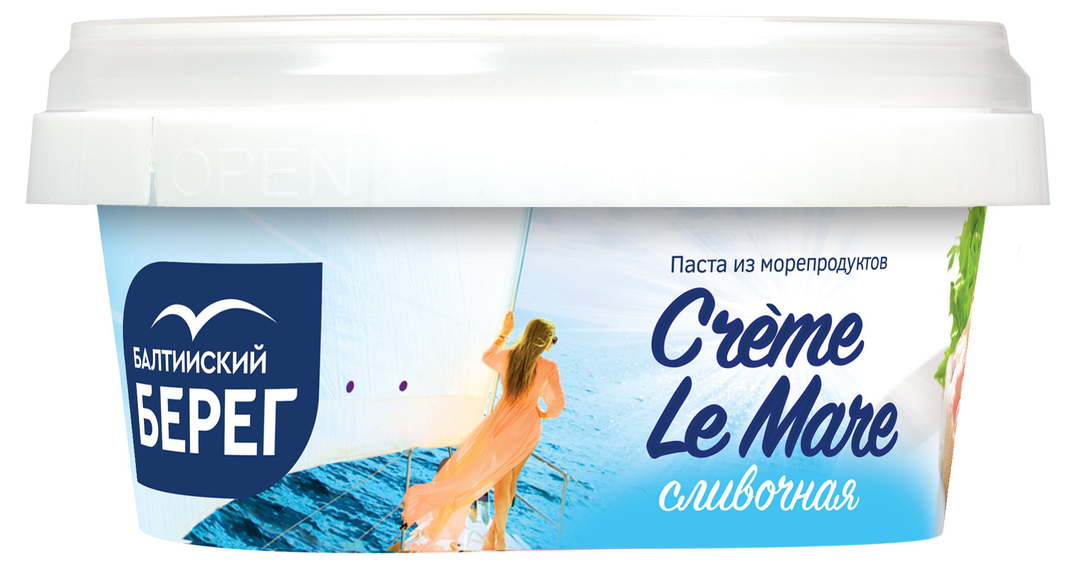 Изображение товара Паста из морепродуктов «Балтийский Берег» Creme Le Mare сливочная, 150 г