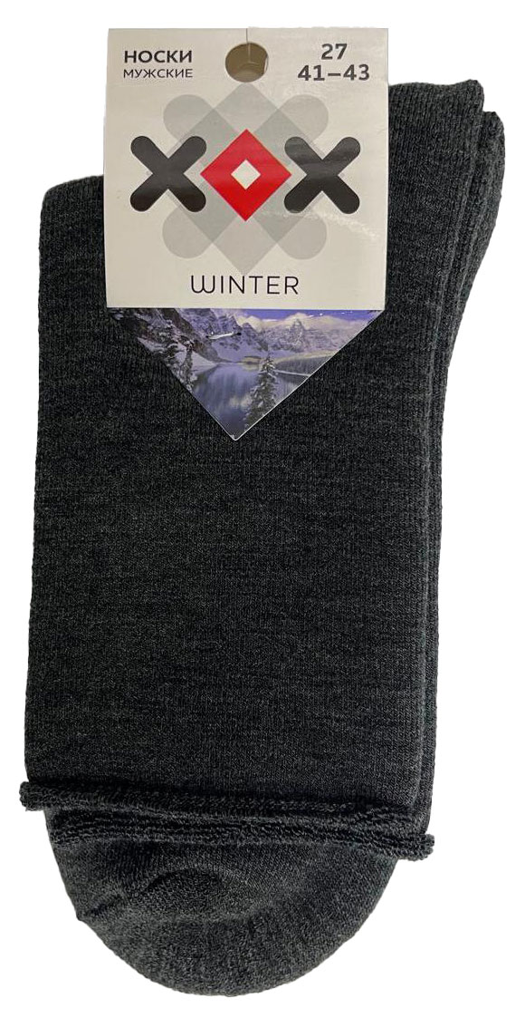 

Носки мужские ХОХ Xz1462 махровые сер, 27р