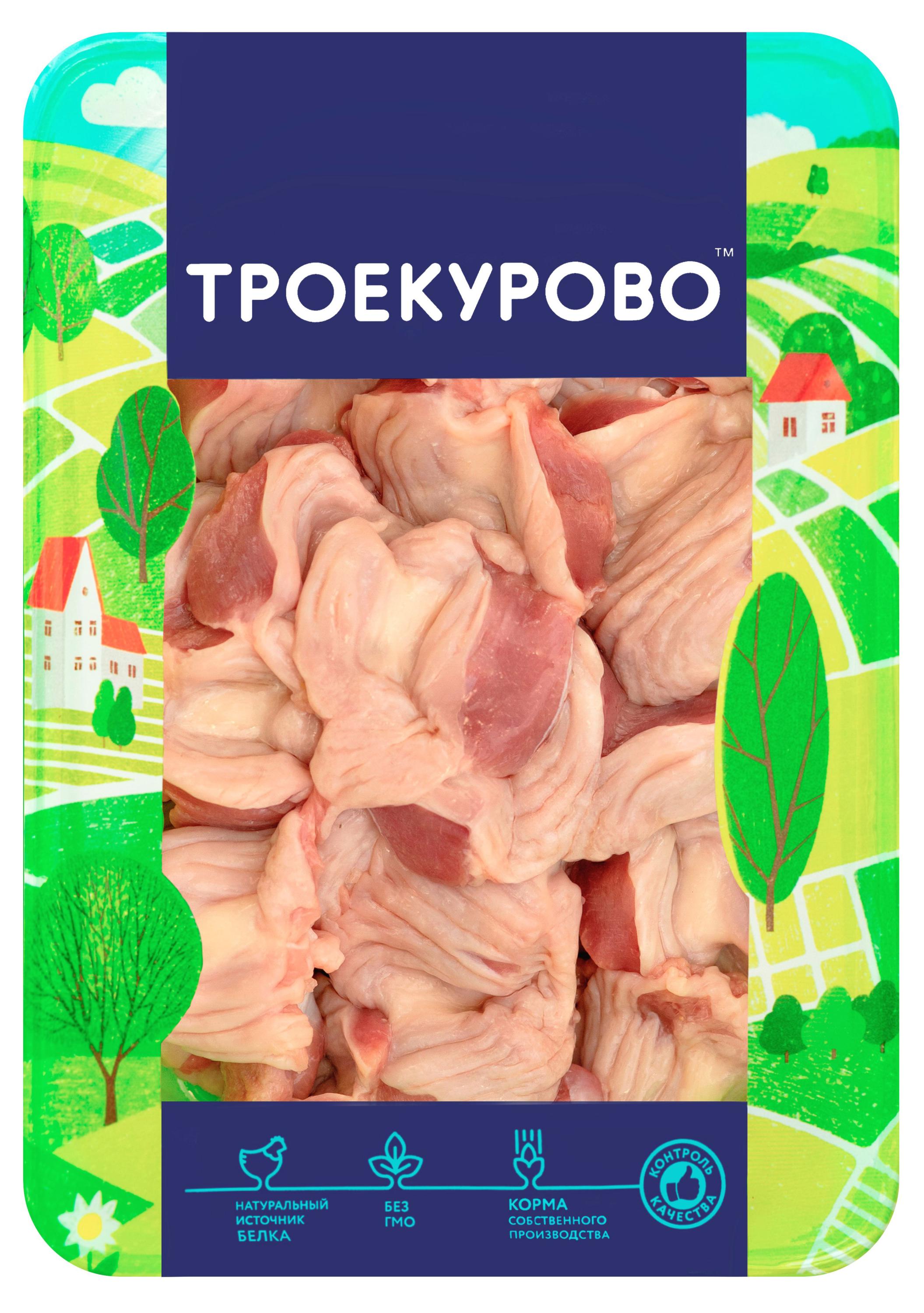 Троекурово | Желудки «Троекурово» цыпленка бройлера охлажденные, 500 г
