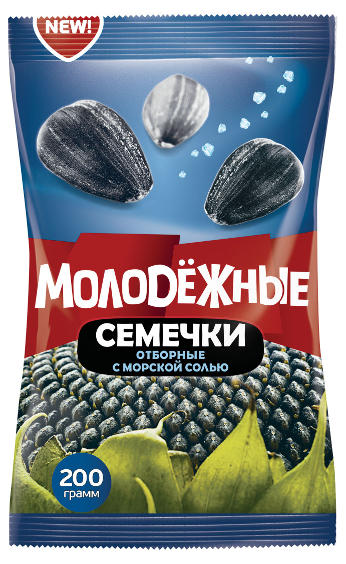

Семечки подсолнечные От Мартина Молодежные с морской солью, 200 г