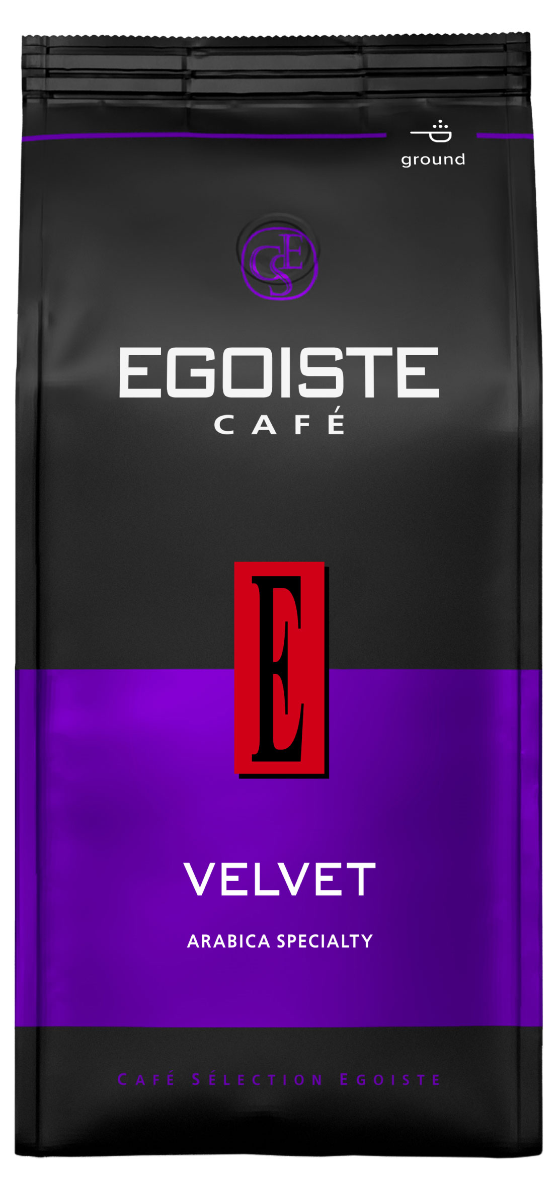 

Кофе молотый Egoiste Velvet Arabica, 200 г