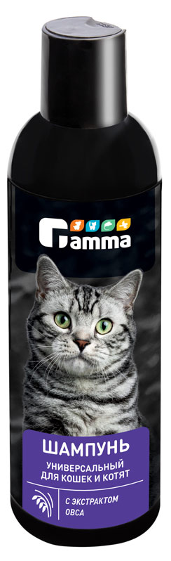 

Шампунь для кошек Gamma универсальный, 250 мл