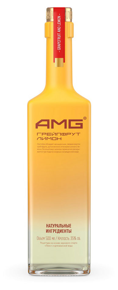 

Настойка AMG Грейпфрут с лимоном Россия, 0,5 л