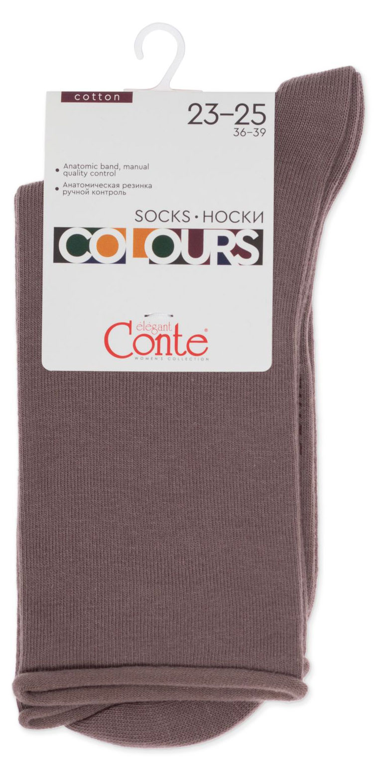 

Носки женские COLOURS какао, р 23-25