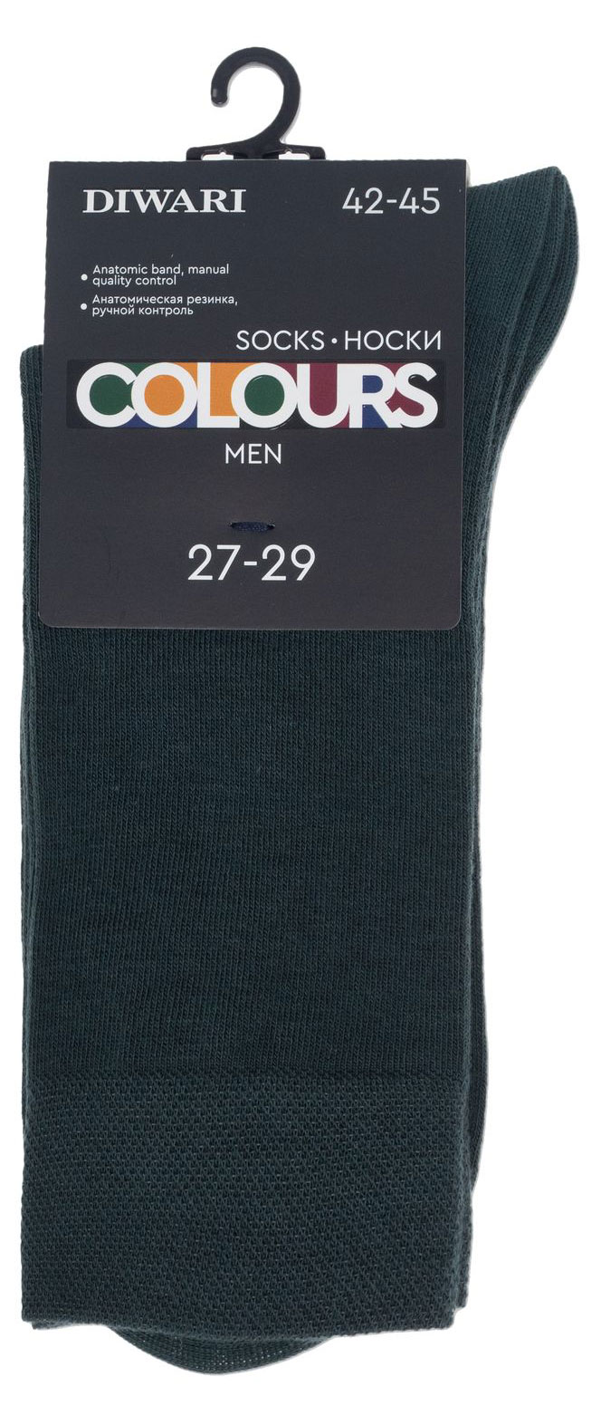 

Носки мужские DIWARI Colours темно-зеленые, р 27-29