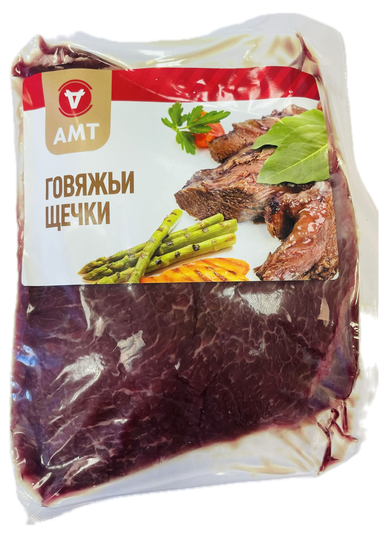 

Щечки говяжьи АМТ охлажденные, ~ 450 г