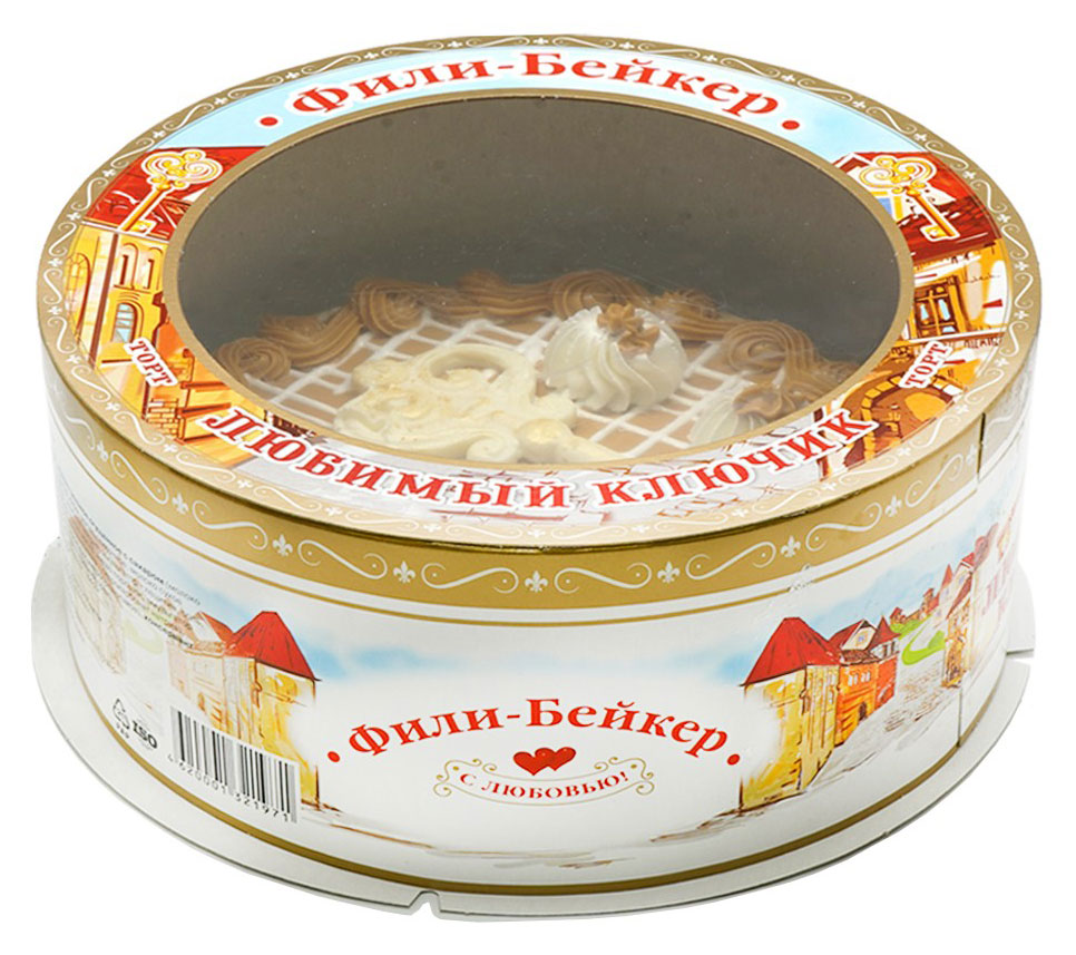 

Торт Фили-Бейкер Любимый ключик, 500 г