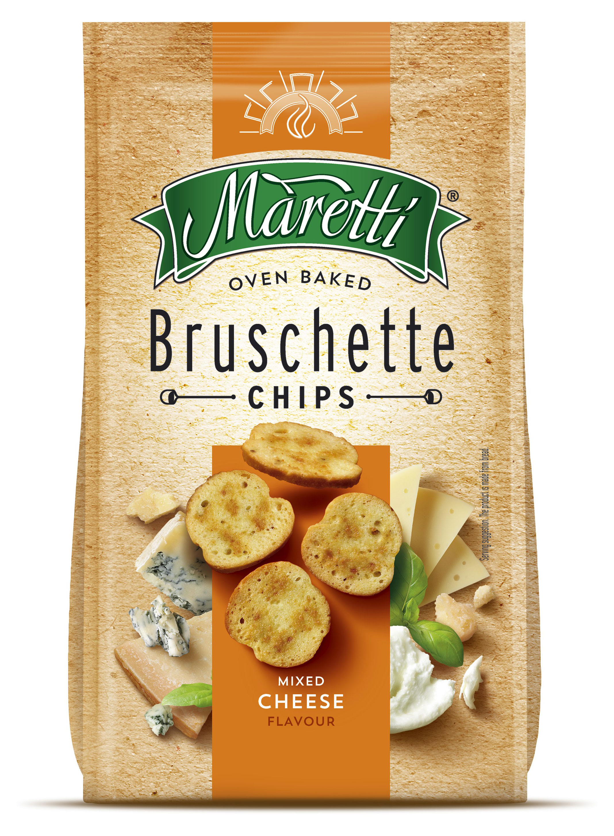 

Брускетты Maretti Сырный микс, 70 г