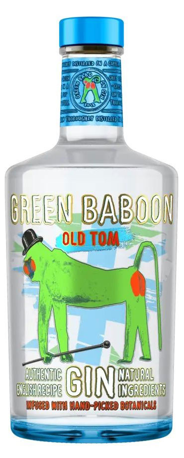 Изображение товара Джин Green Baboon Old Tom Россия, 0,5 л